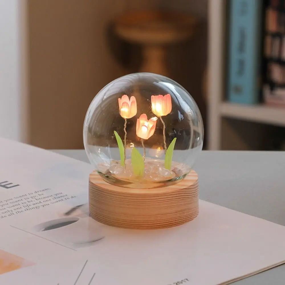 Tulip Night Light Cute DIY
