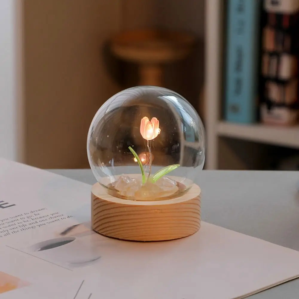 Tulip Night Light Cute DIY